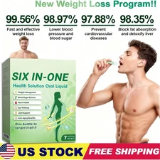 2026 - 6-in-1 Health Solution Oral Liquid for Weight Loss & Blood Sugar Support