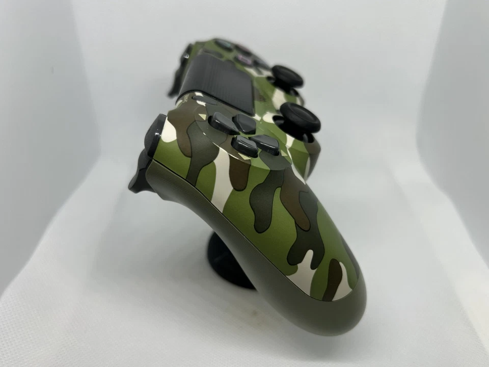 索尼 PS4 DualShock 4 控制器 - 绿色迷彩 - 升级霍尔效果摇杆 — 第 4/4 张图片