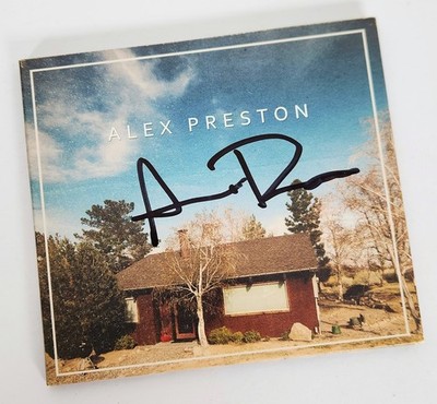Alex Preston Self Titled CD 2015 Signed Folk Country Hand Signed Autographed