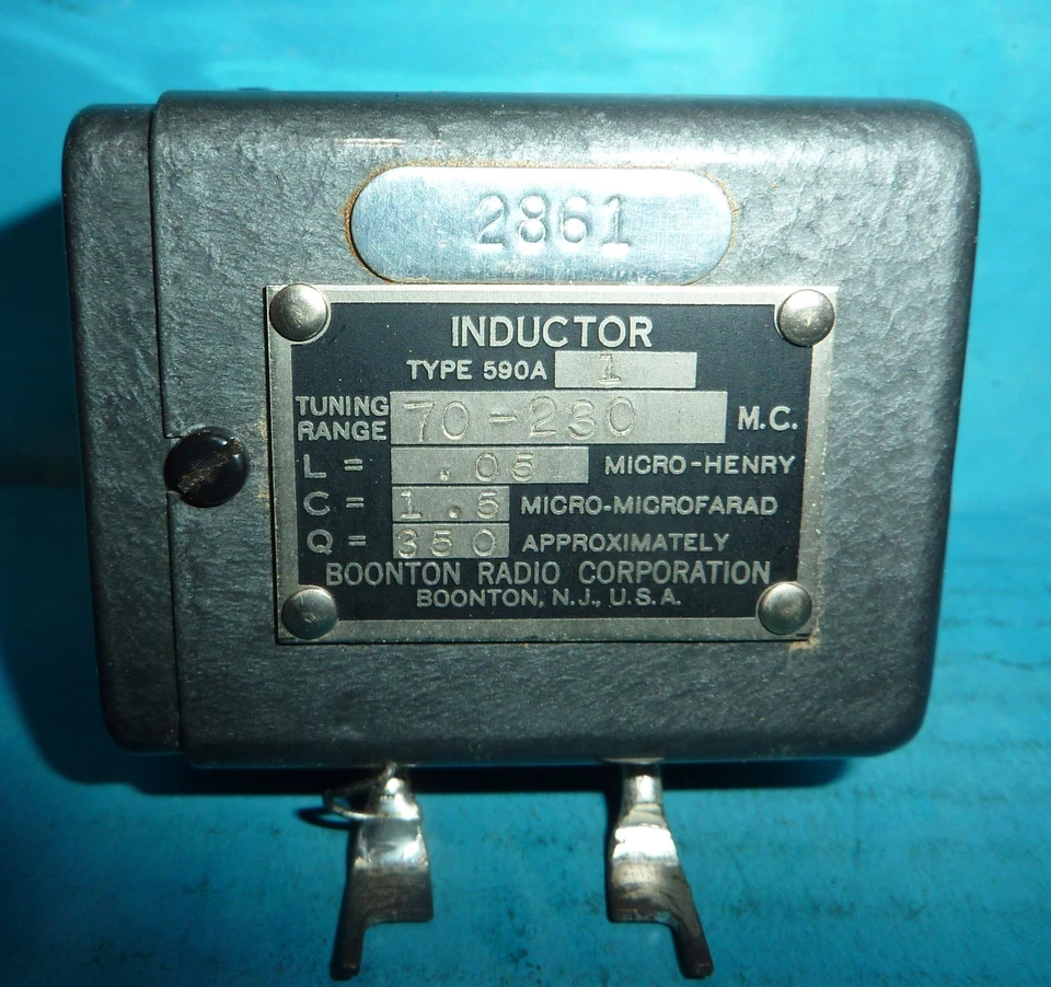 Boonton 590A Inductor Standards 4pcs - Image 3 of 4