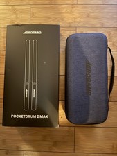 Aeroband PocketDrum 2 MAX Bluetooth MIDI Drum Pad Set w/ Sticks, Earphones, Case