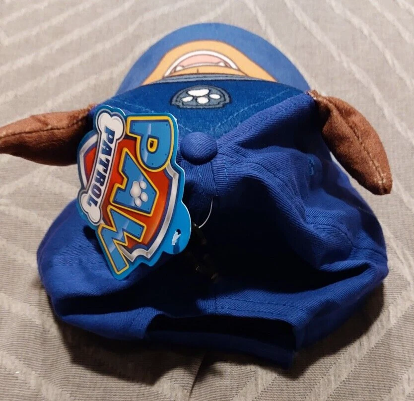 Nueva Gorra de Béisbol Nickelodeon Paw Patrol Chase Niño Pequeño 2T-4T 6" - Estante Foto 2 de 4