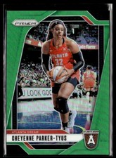2024 Panini WNBA Prizm Cheyenne Parker-Tyus Green Prizm #114 Atlanta Dream