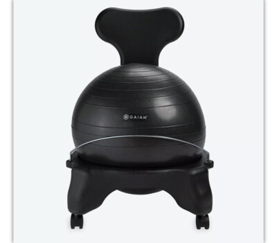 Gaiam Yoga Classic Balance Ball Chair 610-6002RTL BRAND NEW 717356352881| 