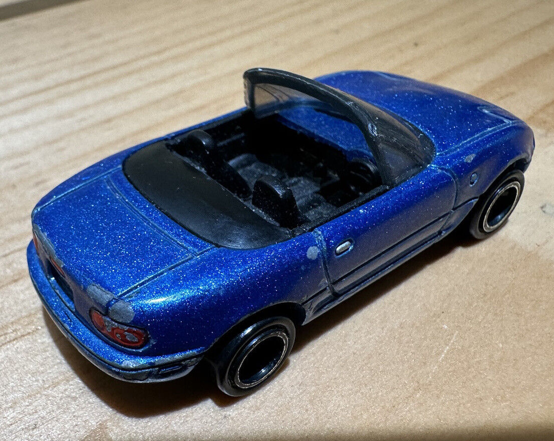 tomica Mazda MX5 MX-5 Eunos Roadster tomy diecast RARE blue tomica Mazda MX5 MX-5 Eunos Roadster tomy diecast RARE blue