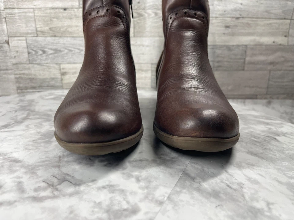 Pikolinos Botas Mujer 9.5M Rotterdam Zapatos Marrón Gamuza Boho Botín al Tobillo Foto 4 de 4