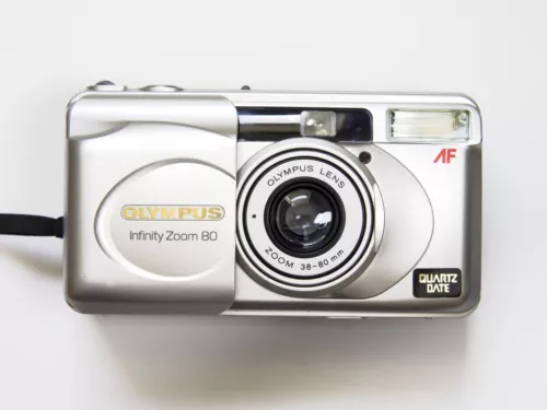 Olympus Stylus  Epic Zoom 80 MJU II 35mm Point & Shoot Camera  - Tested