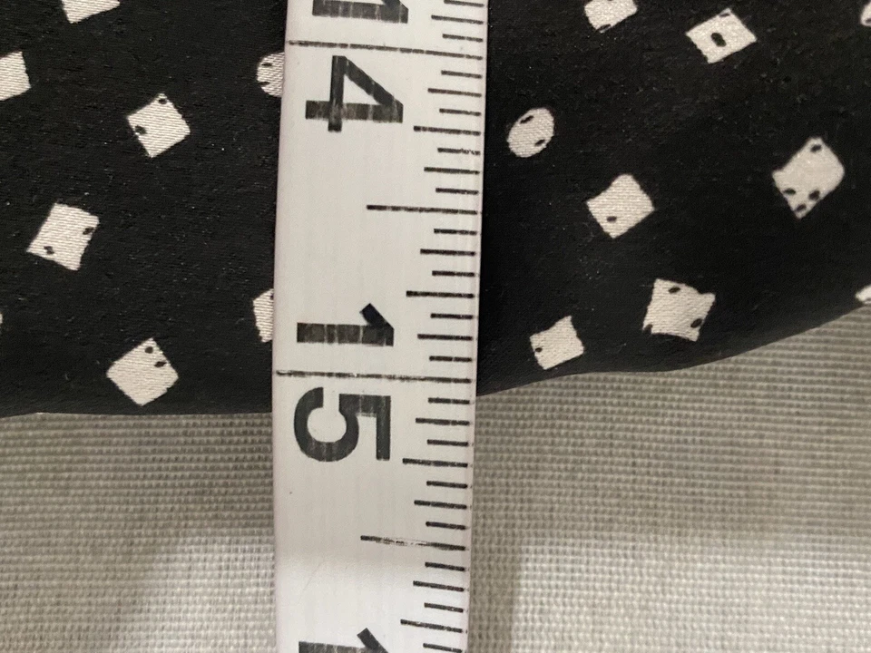 Vestido retro vintage Y2K Guess para mujer a lunares negro blanco cuadrado top talla 10 Foto 4 de 4