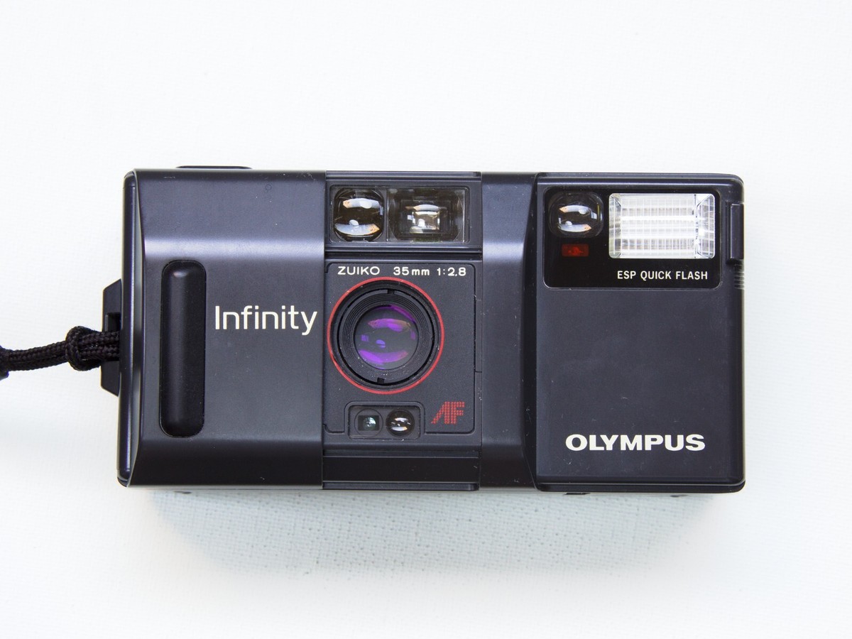 Olympus Infinity AF-1 35mm 2.8 Zuiko Lens Point Shoot Film Camera