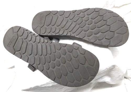 Chaco Men Lowdown 2 Outdoor Strappy Sandals Grey JCH107849 Size 12 Great Shape - 第 7/9 張圖片