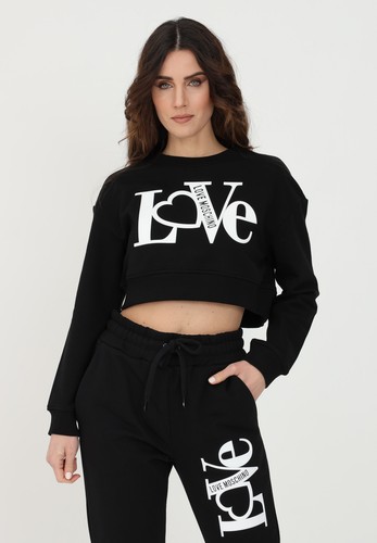 LOVE MOSCHINO Felpe Donna Black W646101M4266 C74 | eBay