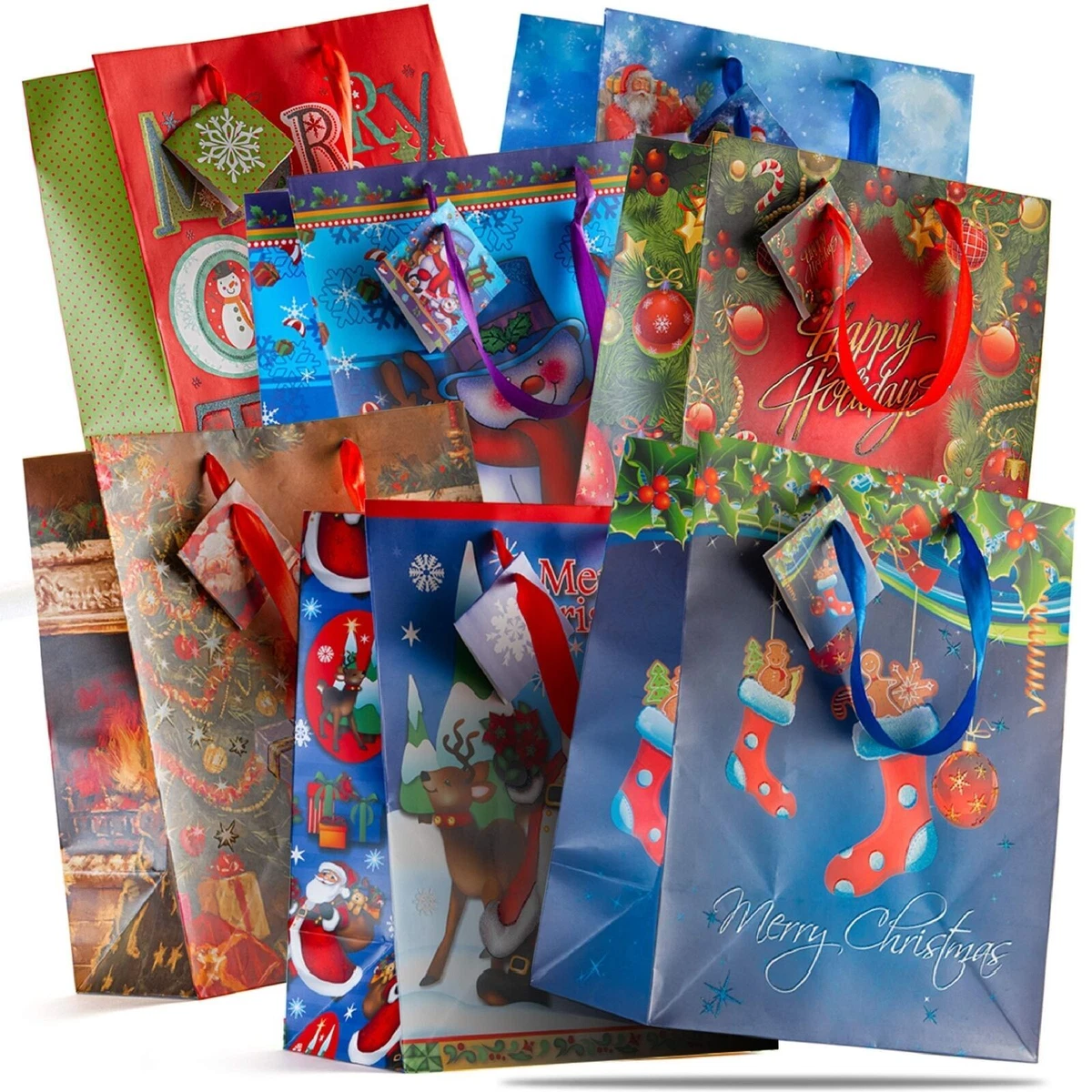 Details more than 168 large christmas gift bags bulk kidsdream.edu.vn
