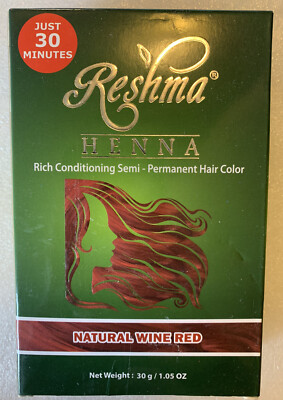 Reshma Femme Wine Red Rich Conditioning Semi-Permanent Hair Color