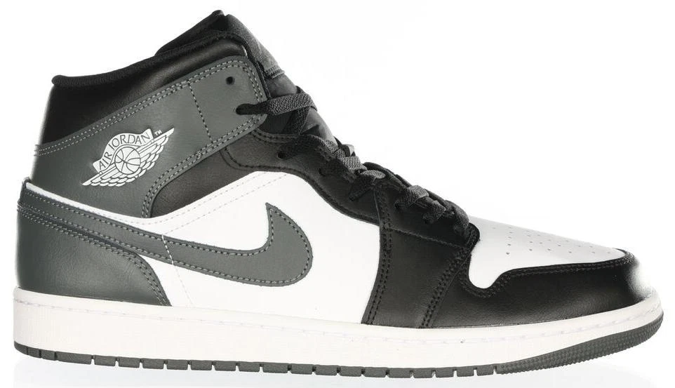 Jordan 1 Mid Black Grey for Sale - Authenticity Guaranteed - eBay