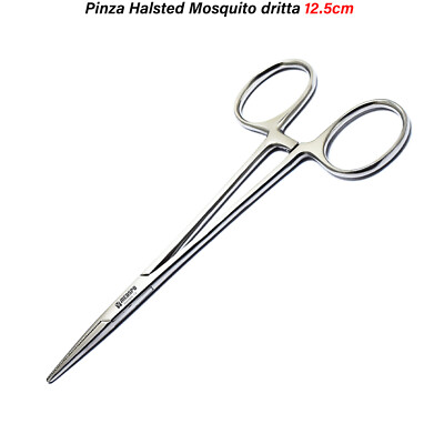 Pinza emostatica HALSTED MOSQUITO Rette 12,5 cm - Euro Hospitek