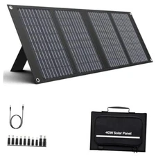  Portable Solar Panels Foldable Solar Panel Charger for 100-300W Portable 40W