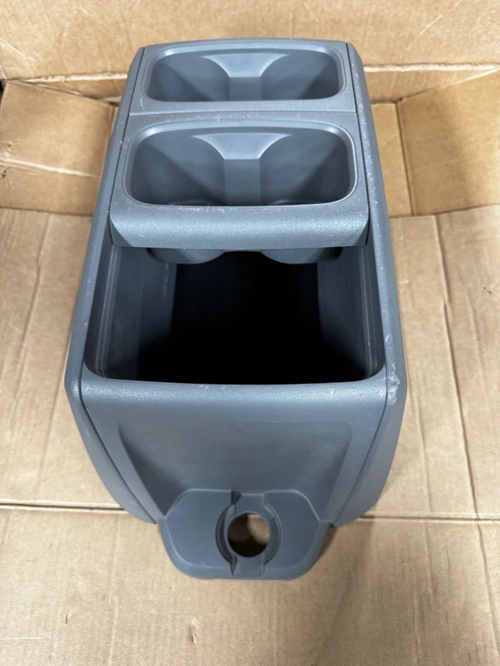 08-15 Dodge Caravan OEM Gray Center Console Cup Holder! Foto 4 de 4