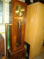 alte große Standuhr mit Gewichten 5 Gongstäbe