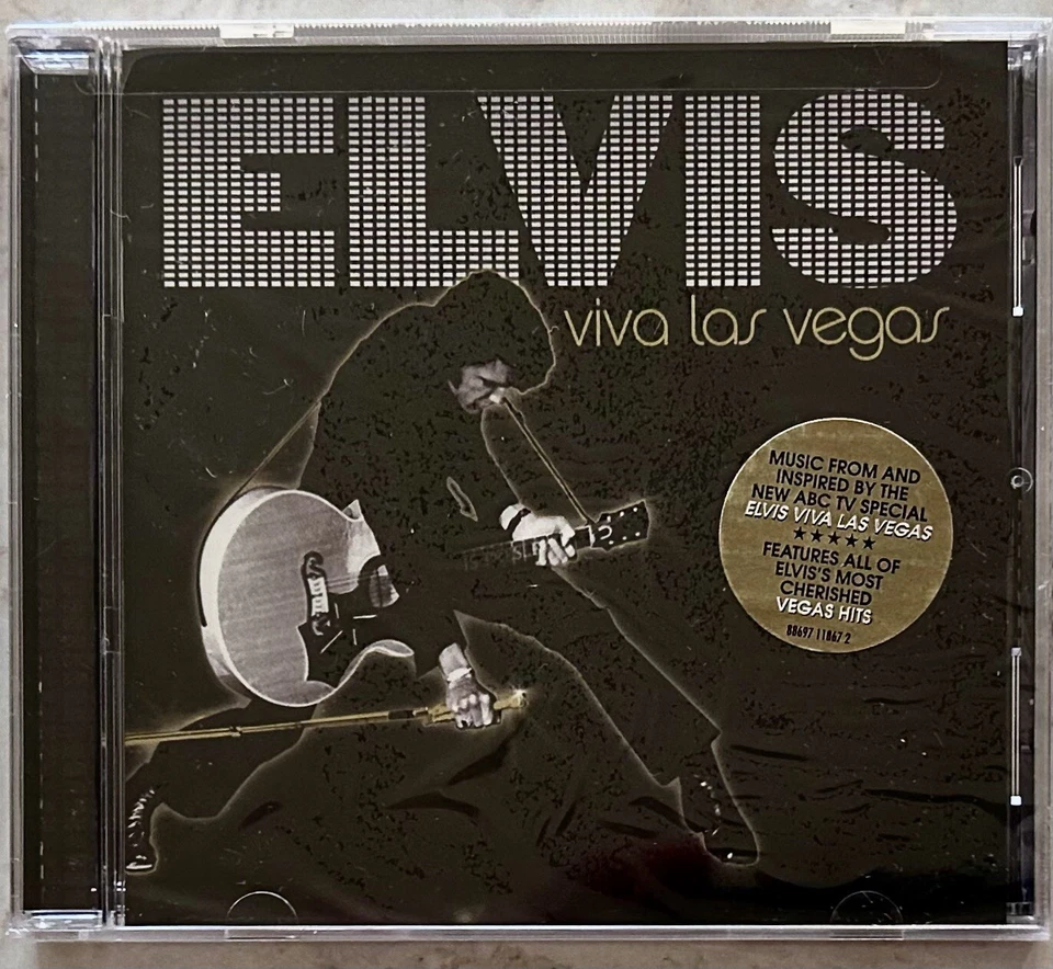 ELVIS PRESLEY 2 SEALED CDs! Viva Las Vegas (2007) Great Country Songs (2003) - Image 3 of 4