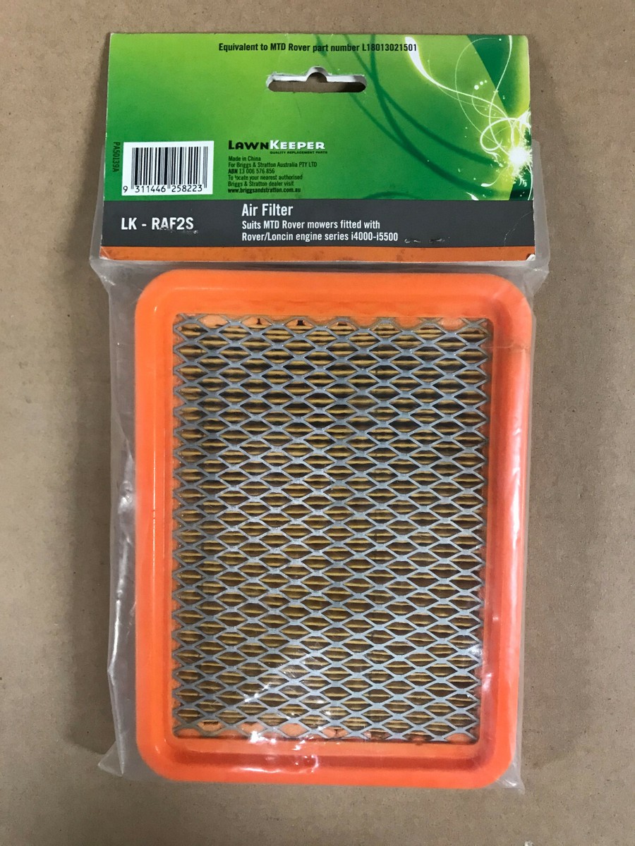 Lawn Keeper Briggs Stratton Mower Air Filter Cartridge Rover LK