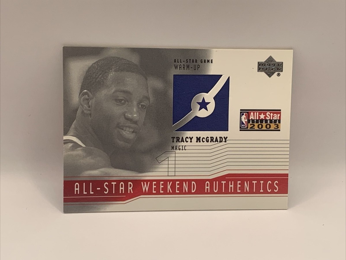 2003-04 Upper Deck All-Star Weekend Authentics Tracy McGrady #AS
