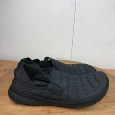 Merrell Shoes Mens 8 Hut Moc Slip On Sneakers Minimalist Black Quilted Casual
