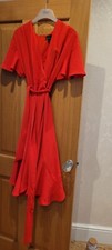 Red phase eight, beautiful evening dress. Size 14. Ideal for evening party.
