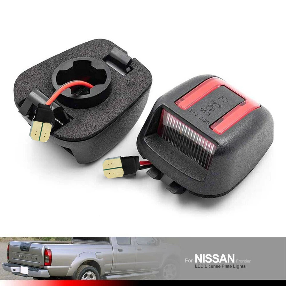 2x Lámpara de luz LED de matrícula para Nissan Frontier Titan Armada Xterra Suzuki Foto 4 de 4