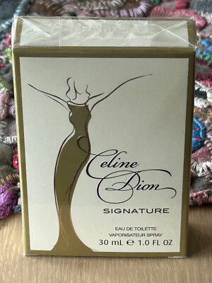 COTY Signature by Celine Dion EDT Eau De Toilette Spray 1 oz 30 mL NEW Sealed