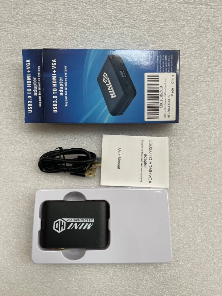 USB 3.0 to HDMI & VGA ADAPTER - NEW - Image 3 of 4