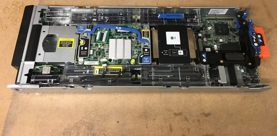 HP BL460c Gen8 v2 2x E5-2667v2 256GB P220i/512 FBWC Blade Server 735151-B21 - Image 2 of 2