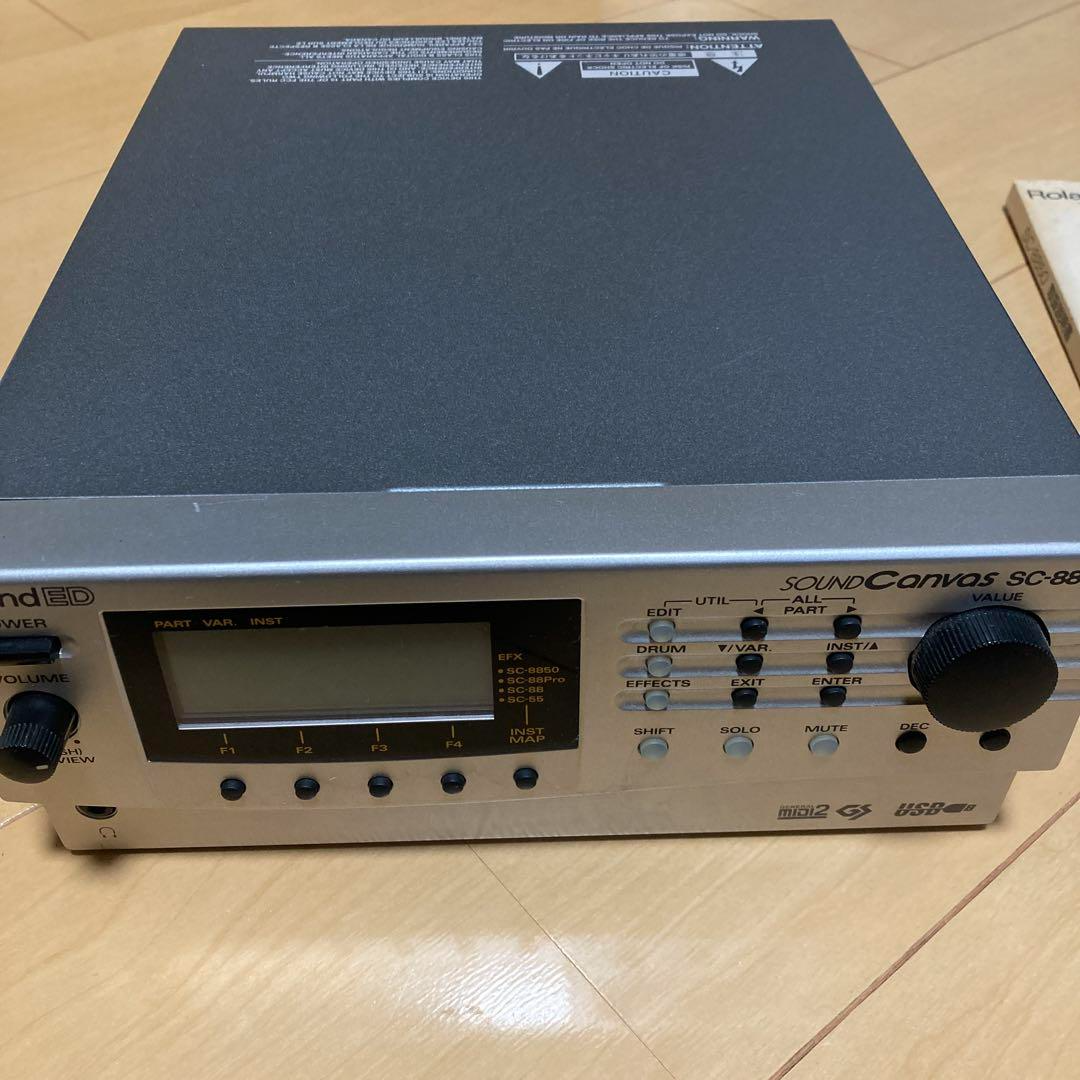 Roland ローランド サウンドキャンバス SC-8850 ROLAND SC-8850 Sound Canvas MIDI Sound Module Synthesizer | eBay