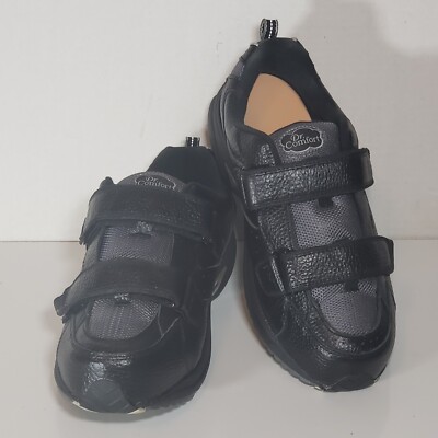 Dr Comfort Depth 7710 Loop Hook Leather Diabetic Walking Shoes Men Sz 11 XW