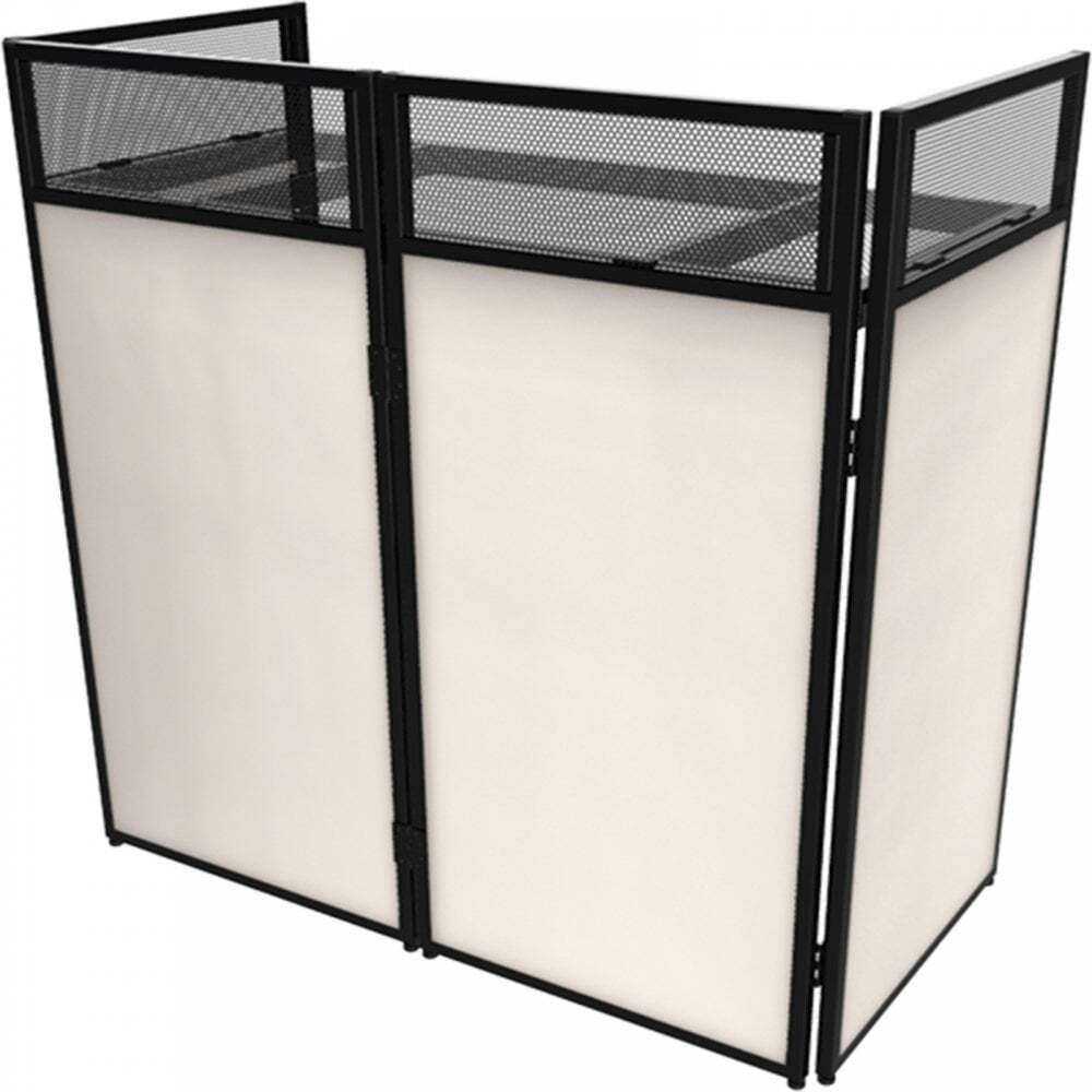 Equinox/Ultimax DJ Combi Booth White Black Scrims Disco Surround and Bag