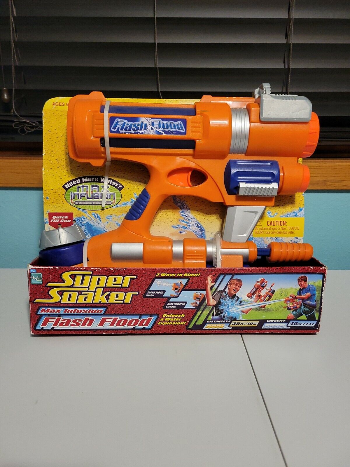 Hasbro Super Soaker Max Infusion Overload NIB 2005 Water Gun