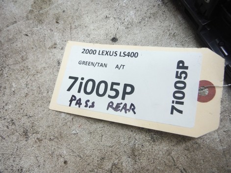 2000 LEXUS LS400 PASSENGER RIGHT REAR WINDOW SWITCH OEM 1998 1999 | eBay