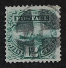 CKStamps: US Stamps Collection Scott#117 12c Pictorial Used CV$125