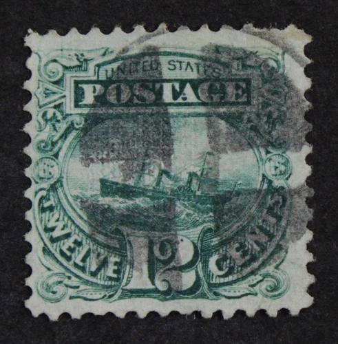 CKStamps: US Stamps Collection Scott#117 12c Pictorial Used CV$125