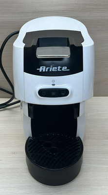 Ariete 1301 Espressomaschine   15 bar, 1100W, gemahlener Kaffee & ESE-Pads, weiß