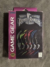 Mighty Morphin Power Rangers The Movie Sega Game Gear In Original Box image