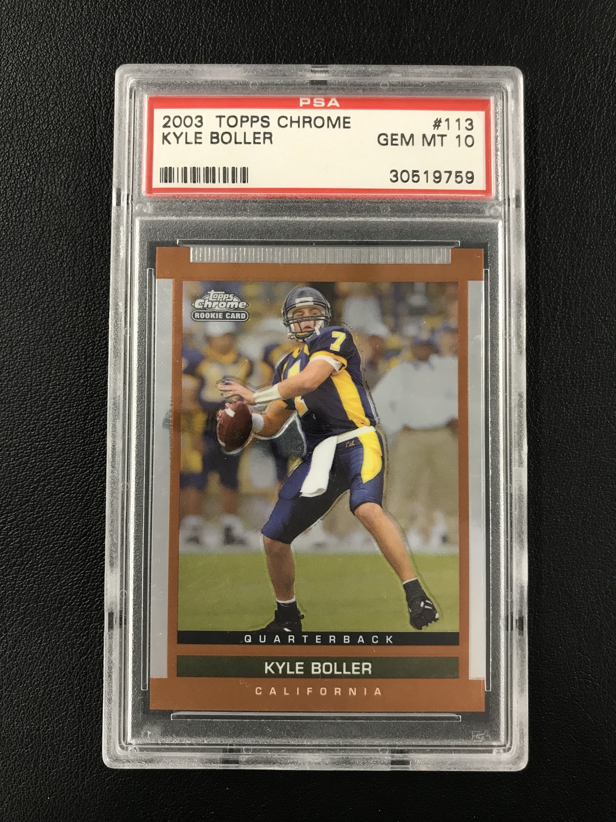 Kyle Boller Topps Draft Picks & Prospects #113 Chrome