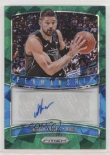 2019-20 Panini Prizm Penmanship Green Ice 6/16 Nikola Vucevic #PM-NVC Auto 1og