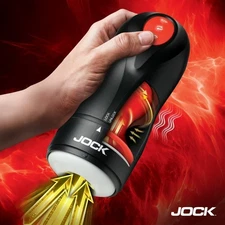 Suction Stroker Pleasure Grip Sucking Vibrating Masturbator Gyrating Vibrator