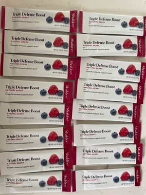shaklee triple defense boost  3 Immune-Fueling Blends , Berry Flavor,  16 sticks