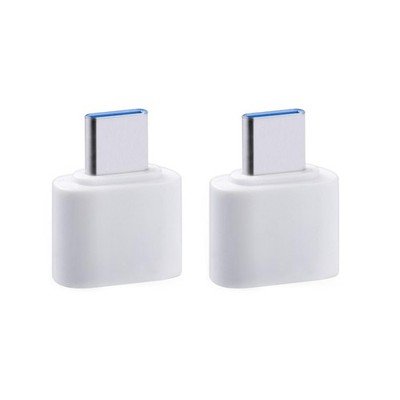 2Pack OTG Converter Micro USB Male to USB 2.0 Adapter For Android Tablet Phone