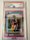 2024 Panini Donruss - Caleb Williams #327 Optic Preview Pink Prizm (RC) PSA 10