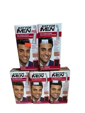 Just For Men Easy Comb-in Hair Color for Men Rich Black, A-65 (5 PACK)