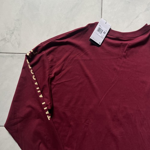 Nike Florida State Seminoles Camisa Para Hombres 3XL Granate NCAA Fútbol Manga Larga - Imagen 14 de 16