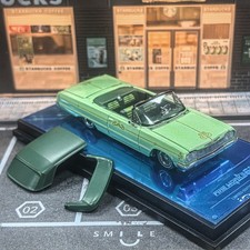 Fine Works64 1:64 Green Impala Lowrider Dieca...