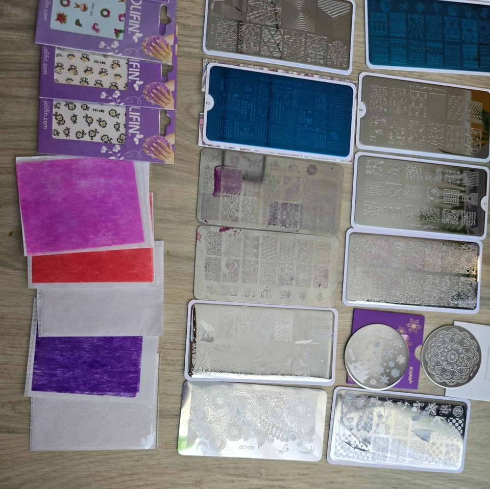 Jolifin Stamping Set -gebraucht- Aus Auflösung Hobby - Bild 3 von 4